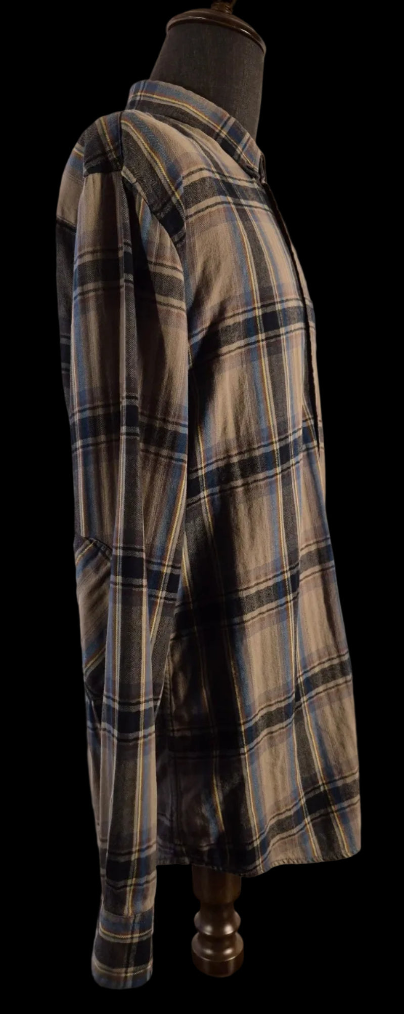 Buffalo I Jeans Men’s XXL Plaid Flannel Shirt – 100% Cotton Button Down