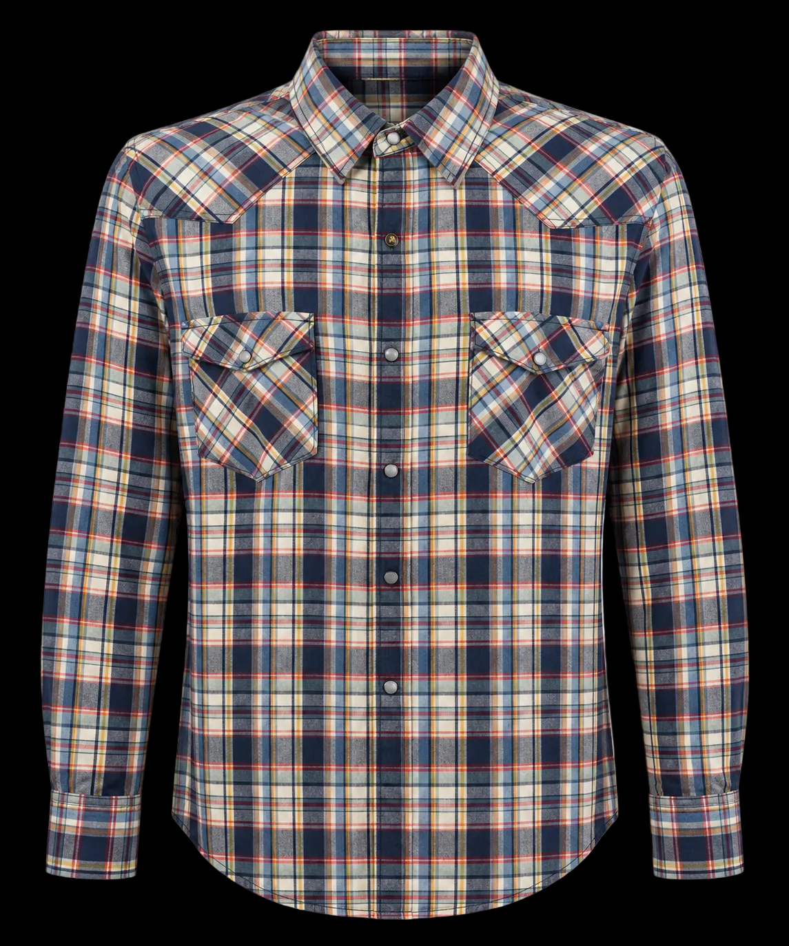 Mambo Australia Pearl Snap Plaid Shirt – XL