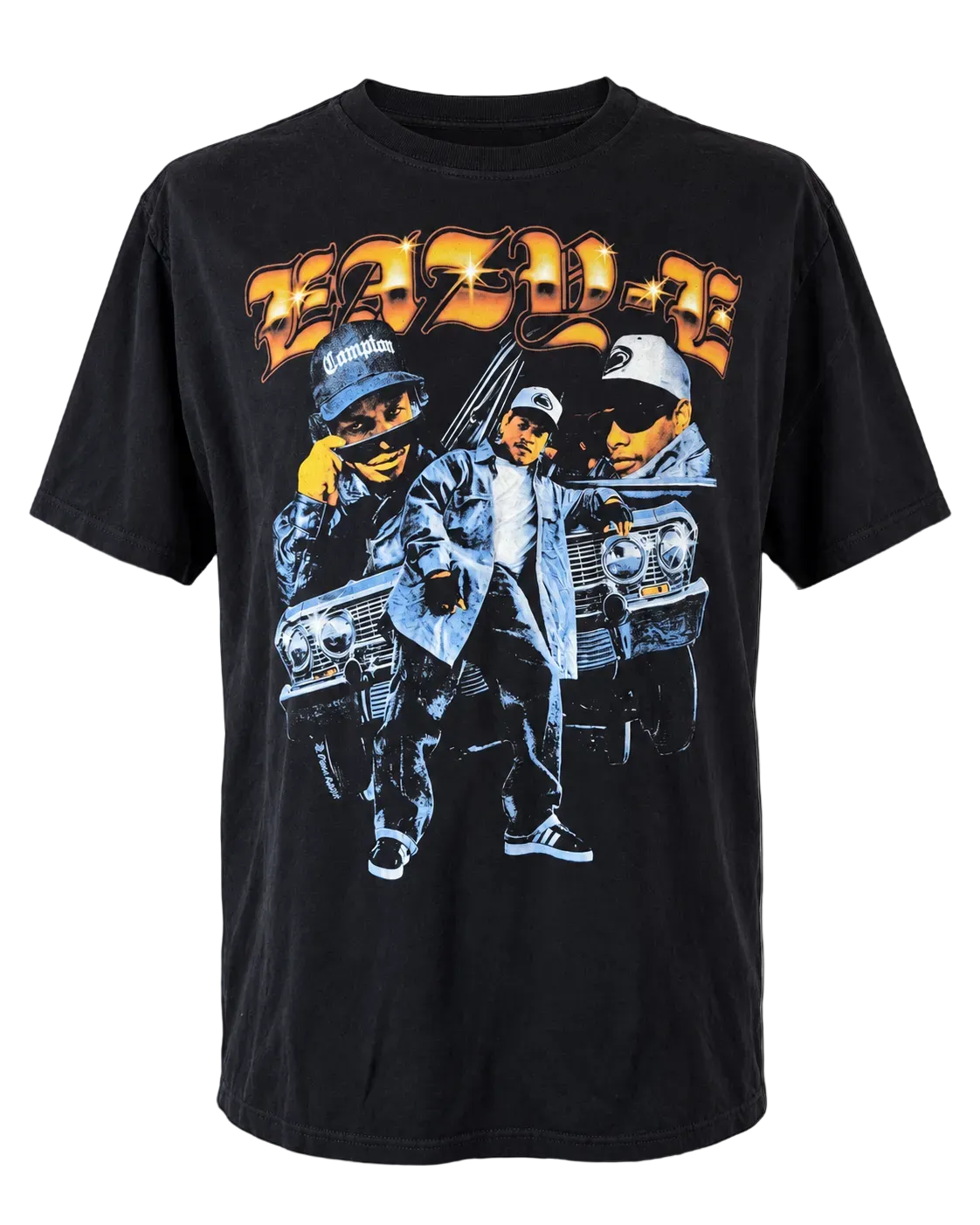 Eazy-E Graphic T-Shirt Men’s XL Black Hip Hop Rap Tee Compton NWA Style