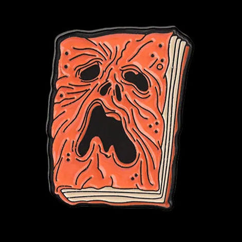 Necronomicon Horror Enamel Pin – Evil Dead Inspired 1" Book Pin