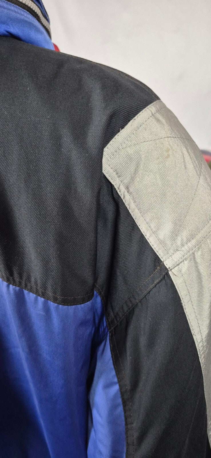 Obermeyer Pacesetter Hooded Ski Parka — Royal Blue & Black | Large