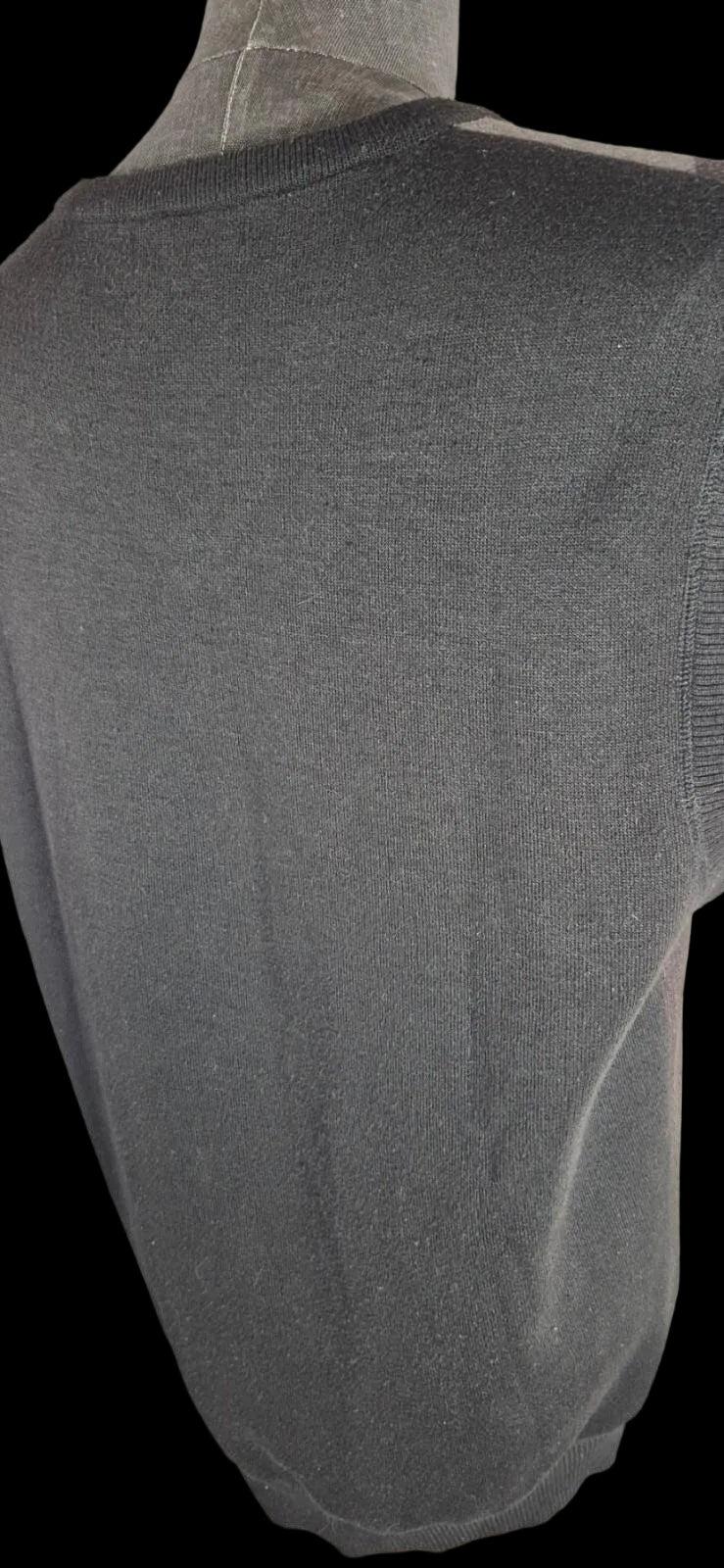 Phat Farm Argyle Sweater Vest — Red, Gray & Black | XL