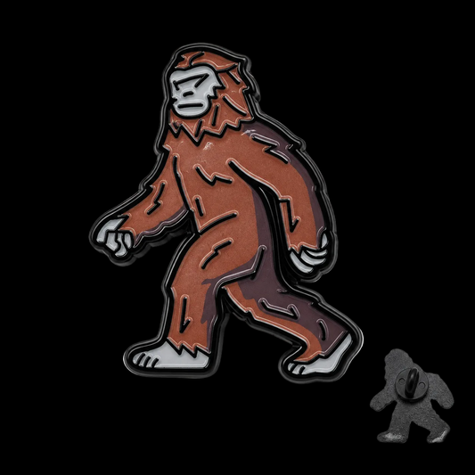 Bigfoot Sasquatch 1.5" Enamel Lapel Pin