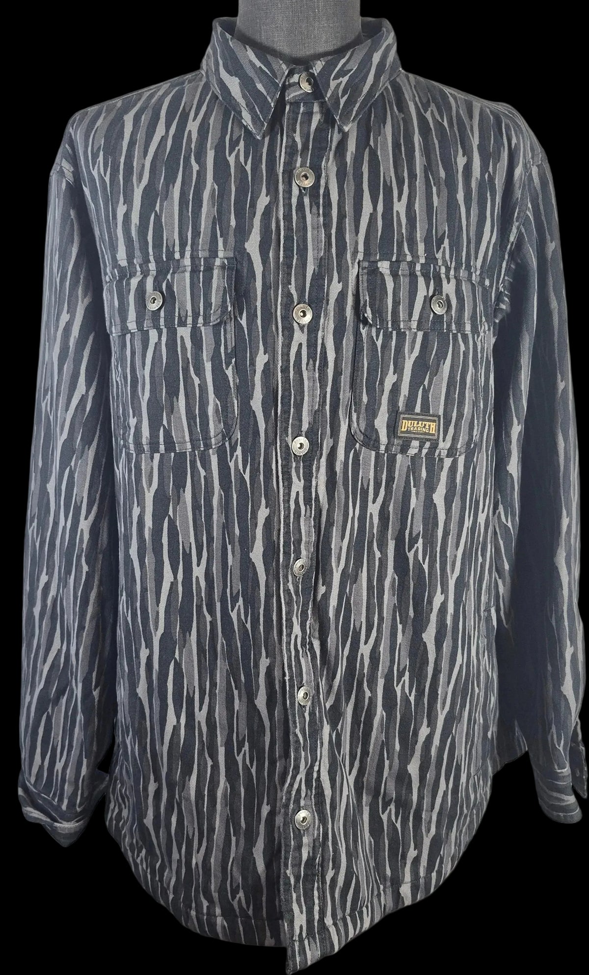 Duluth Trading Original Fire Hose Camo Shirt Jacket – Men’s XL Standard Fit