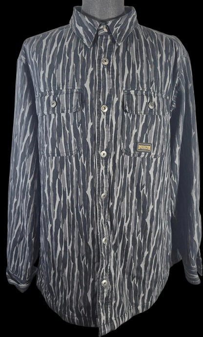 Duluth Trading Original Fire Hose Camo Shirt Jacket – Men’s XL Standard Fit