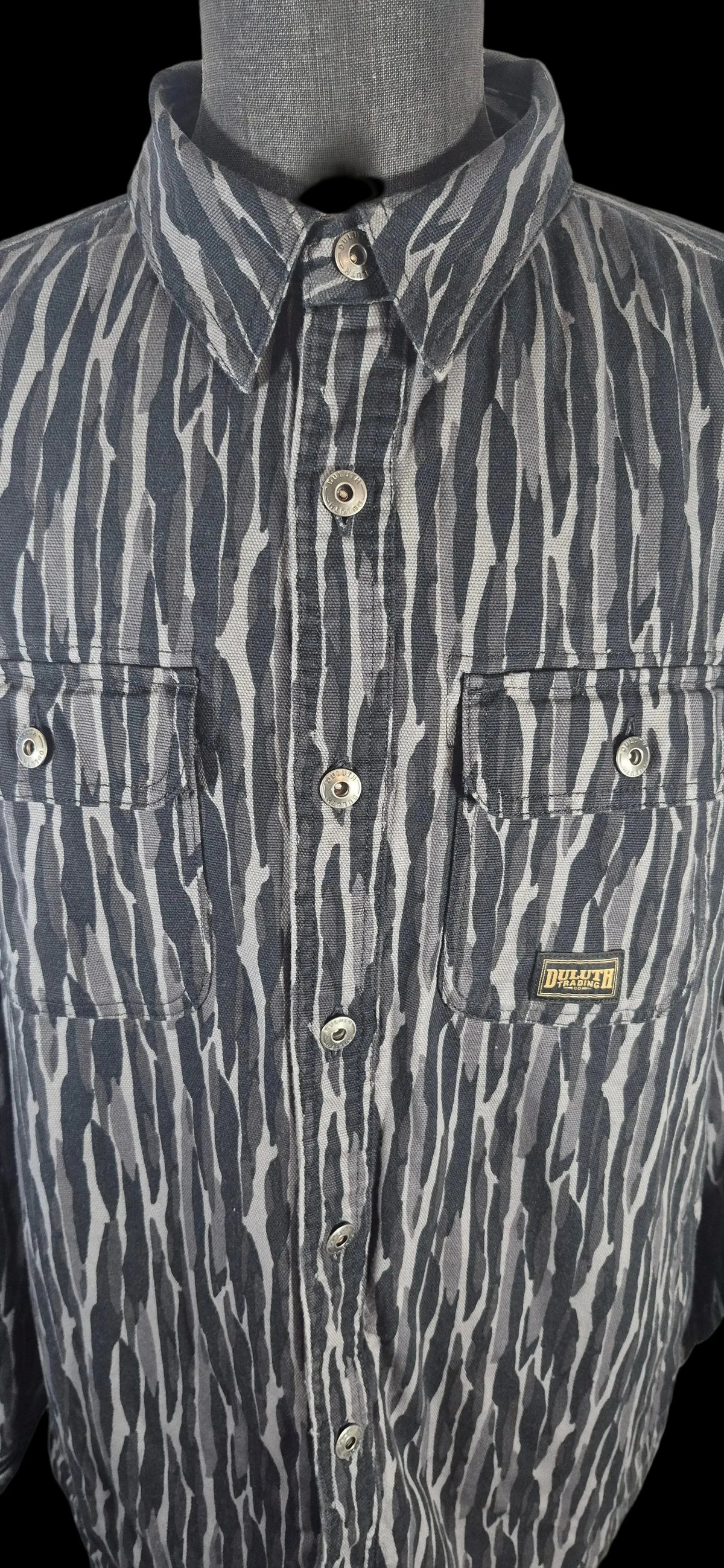 Duluth Trading Original Fire Hose Camo Shirt Jacket – Men’s XL Standard Fit