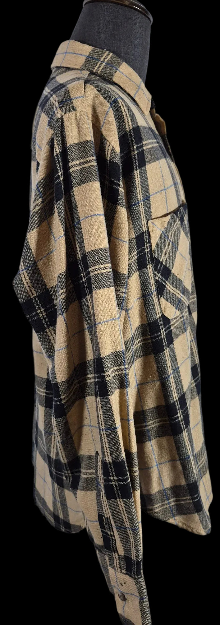 Vintage Arrow Dover Wool Blend Flannel Shirt Jacket Men’s XL Made in Korea