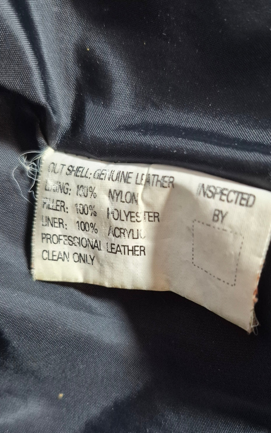 Tuskani Genuine Leather Sherpa Lined Southwestern Bomber Jacket Vintage