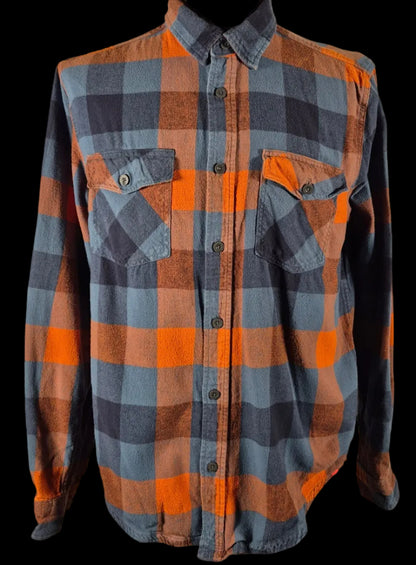 Eastern Mountain Sports Plaid Flannel Shirt – Men’s Large