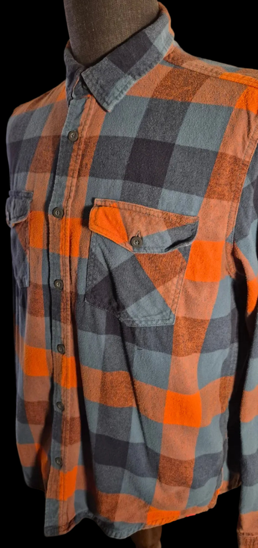 Eastern Mountain Sports Plaid Flannel Shirt – Men’s Large