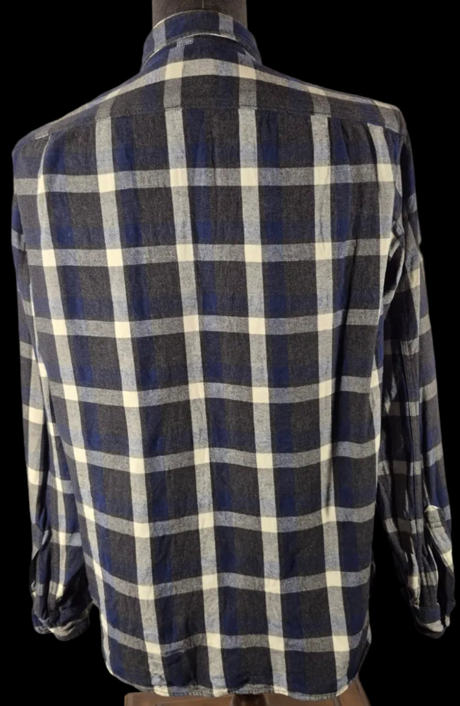 J.Crew Sportsman’s Outfitter Men’s Large Plaid Flannel Shirt 100% Cotton