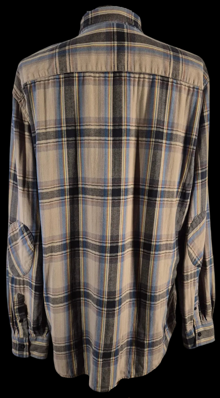 Buffalo I Jeans Men’s XXL Plaid Flannel Shirt – 100% Cotton Button Down