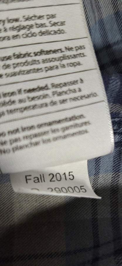 Carhartt Force Men’s Large Relaxed Fit Plaid Flannel Shirt – Fall 2015