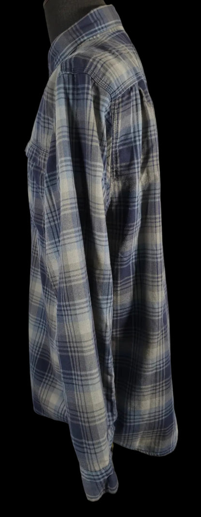 Carhartt Force Men’s Large Relaxed Fit Plaid Flannel Shirt – Fall 2015