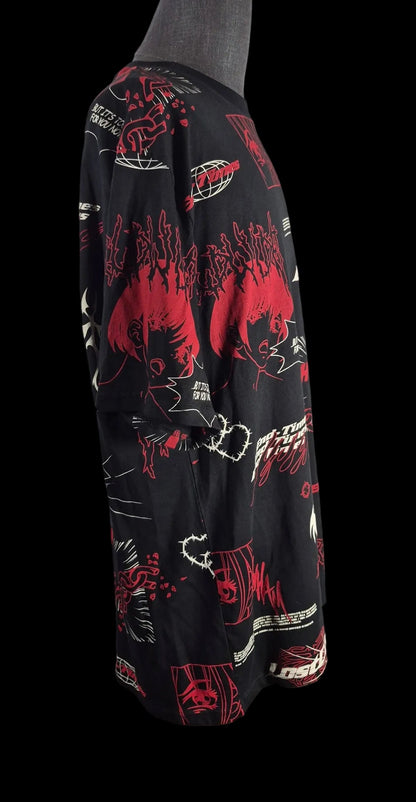 FSBN “End Times” Anime Graphic Tee — Black XXL | New With Tags