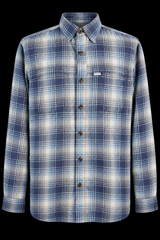 Carhartt Force Men’s Large Relaxed Fit Plaid Flannel Shirt – Fall 2015