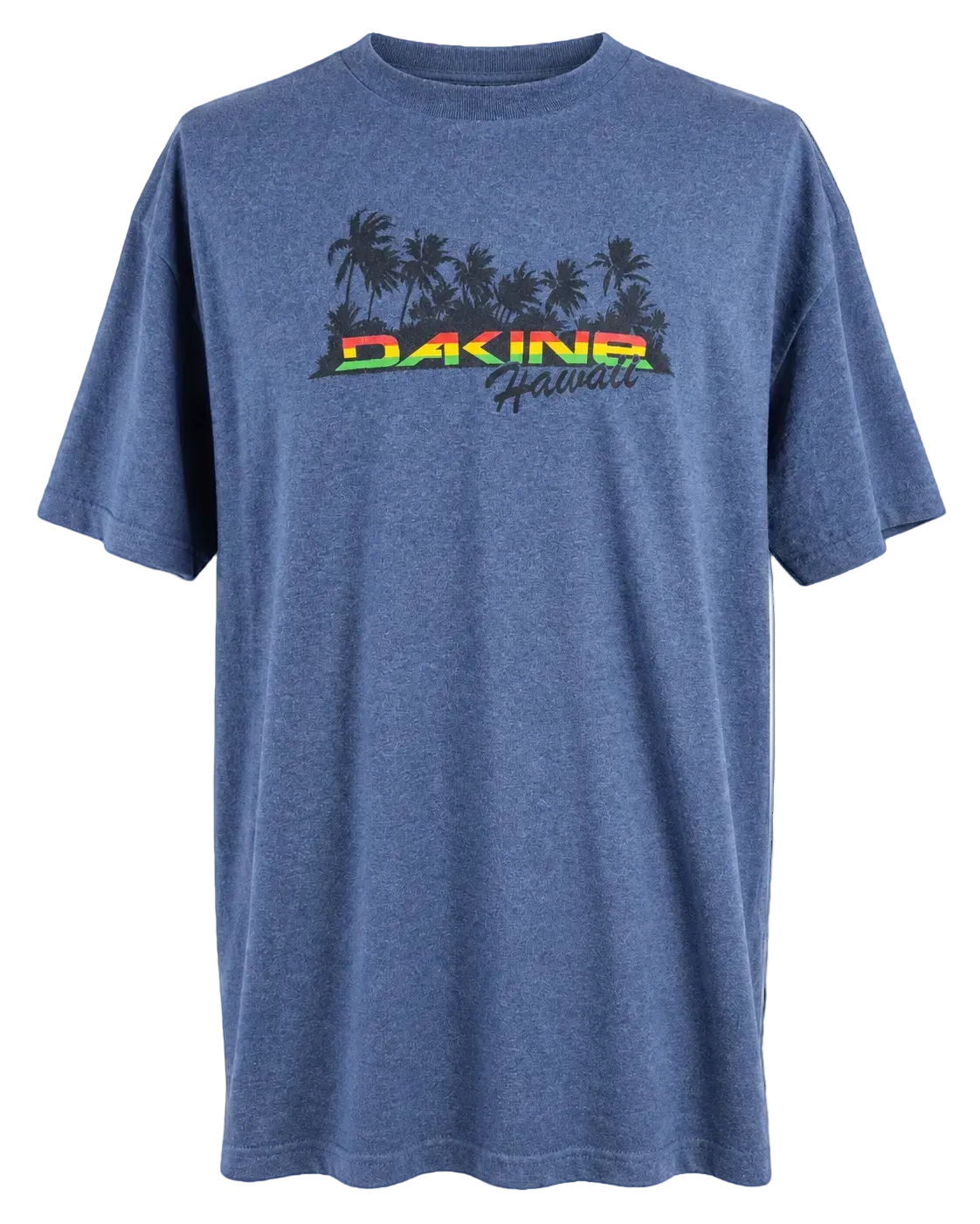 Dakine Hawaii Men’s XL Blue Graphic T-Shirt Palm Trees Surf Skate