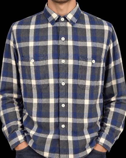 J.Crew Sportsman’s Outfitter Men’s Large Plaid Flannel Shirt 100% Cotton