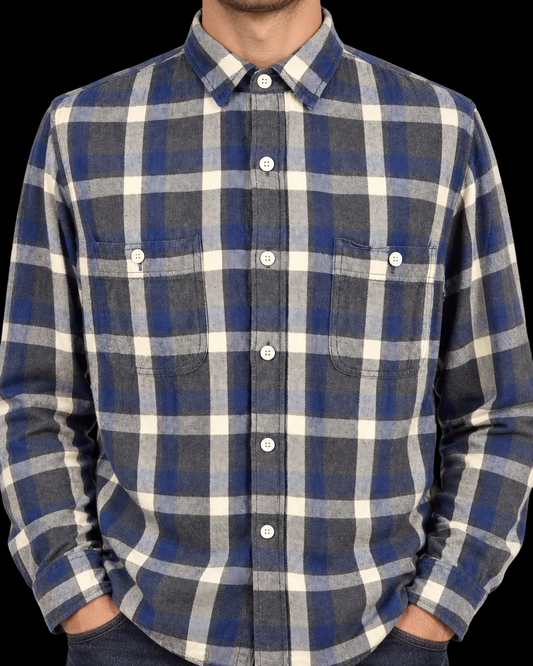 J.Crew Sportsman’s Outfitter Men’s Large Plaid Flannel Shirt 100% Cotton
