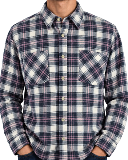 Vintage Lumber Jack Plaid Flannel Shirt Large Made in Yugoslavia
