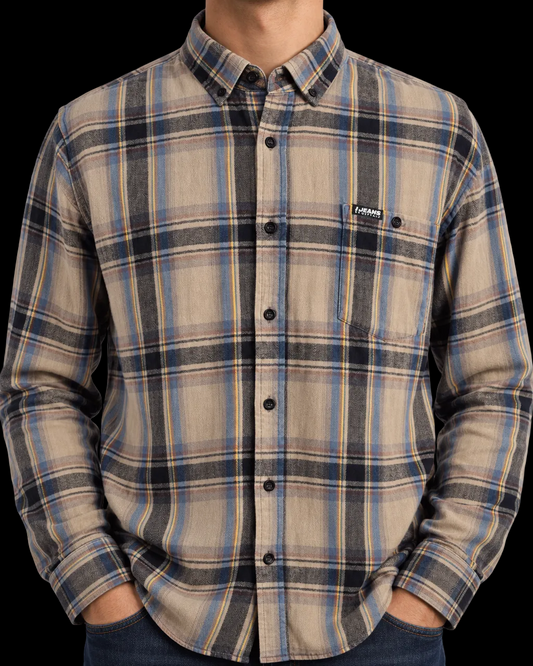 Buffalo I Jeans Men’s XXL Plaid Flannel Shirt – 100% Cotton Button Down