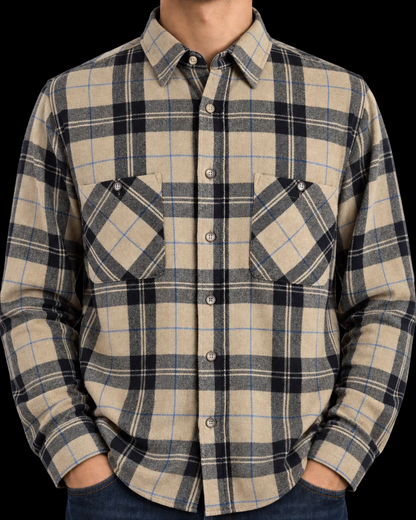 Vintage Arrow Dover Wool Blend Flannel Shirt Jacket Men’s XL Made in Korea