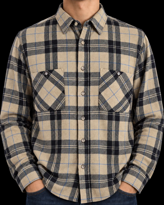 Vintage Arrow Dover Wool Blend Flannel Shirt Jacket Men’s XL Made in Korea