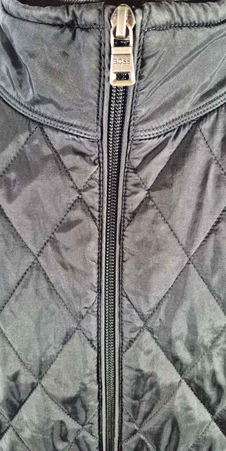BOSS by Hugo Boss Quilted Hybrid Jacket — Black | XXL