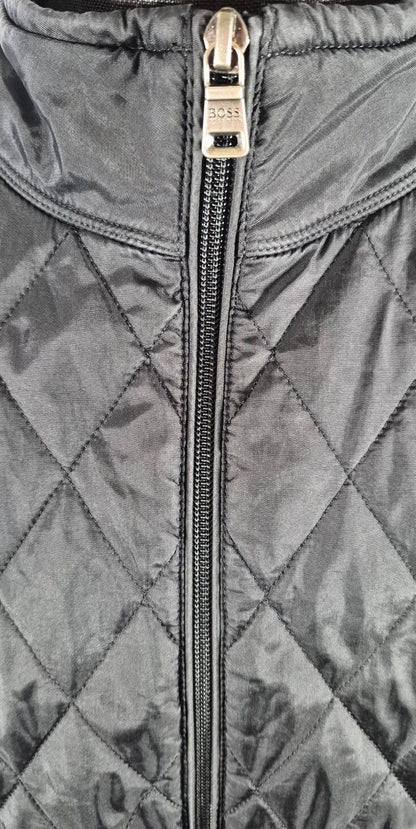 BOSS by Hugo Boss Quilted Hybrid Jacket — Black | XXL