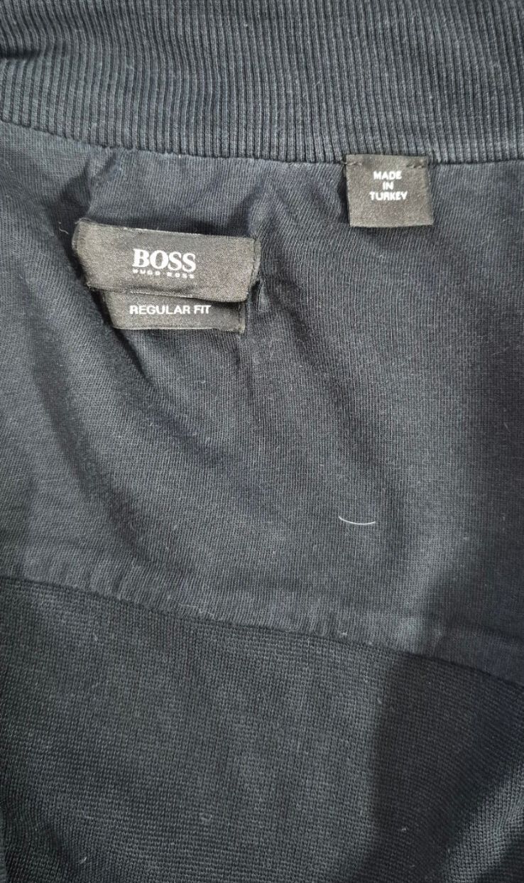 BOSS by Hugo Boss Quilted Hybrid Jacket — Black | XXL