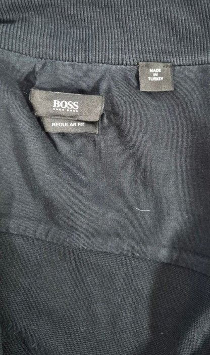 BOSS by Hugo Boss Quilted Hybrid Jacket — Black | XXL