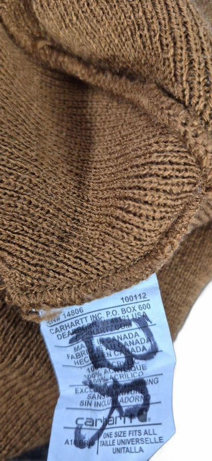 Carhartt A18 Cuffed Beanie — Brown | Made in Canada